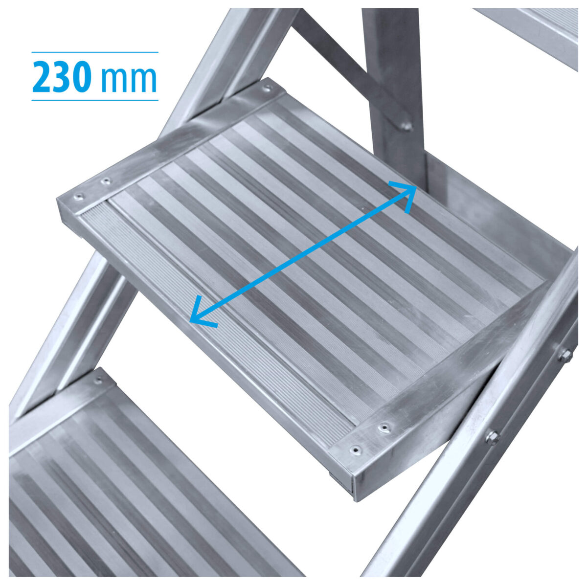 K-FOLD - Taburete plegable - sescalón súper-ancho