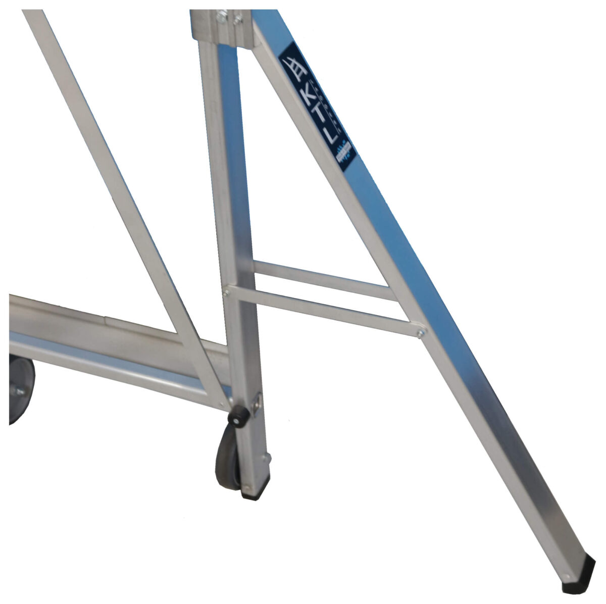 K-WORK Escalera móvil con plataforma, plegable